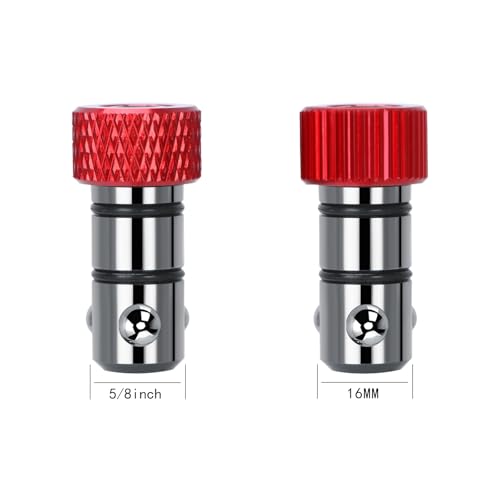 2 Pack Quick Release Pin, Diameter 5/8"(15.88mm) Total Length 44mm(1.73"), Effective Length 24mm(0.95"),Ball Lock pin，Workbench Locator for Factory & Home DIY Fast Clamping Bolt 15.88 mm