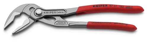 KNIPEX Tools 87 51 180 Cobra® ES Water Pump Pliers, 7-1/4"