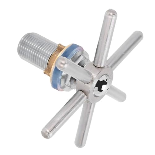 Stainless Steel Automatic Cup Washer - Bar Glass Rinser with Hex Holder,G1/2 Thread for Hotel,Bar & Coffee Shop