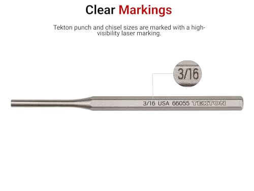 TEKTON Center Punch Set, 5-Piece | PNC95002 5-Piece (1/4-1/2 in.)