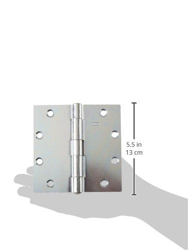 National Hardware N140-822 505 Non-Removable Pin Hinge in Zinc plated 5 Inch