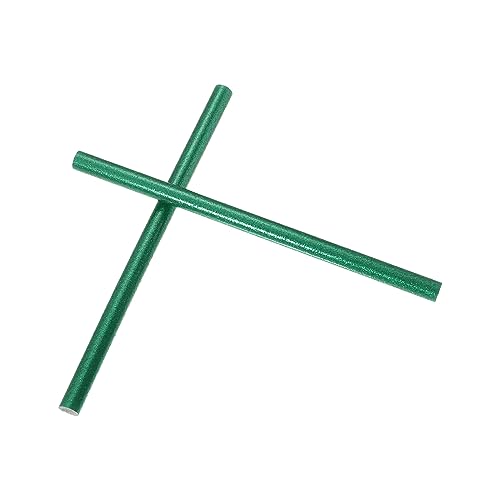 X AUTOHAUX 12pcs 11 x 200mm EVA Bling Paintless Dent Repair Hot Melt Dark Green
