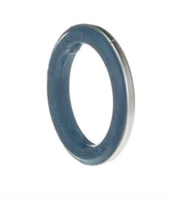 3/4" Sealing Ring with Steel Retaining Ring and PVC Gasket, 50 Pack, for Liquid Tight Connectors, Blue