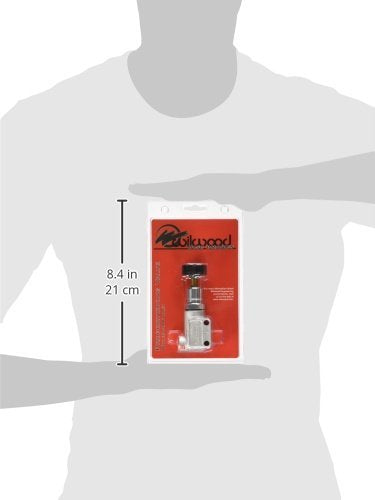 Wilwood Proportioning Valve, 3/8-24 in Inverted Flare Female Inlet, 3/8-24 in Inverted Flare Female Outlet, Adjustable 100-1000 psi, Knob Type, Aluminum, Each, Natural