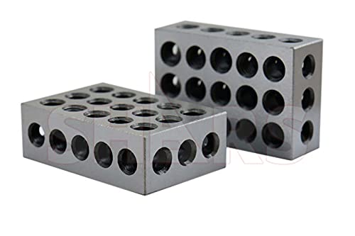 Shars 1 Pair 123 Economy Blocks (1"x2"x3") w/23 Holes 303-5500 P]