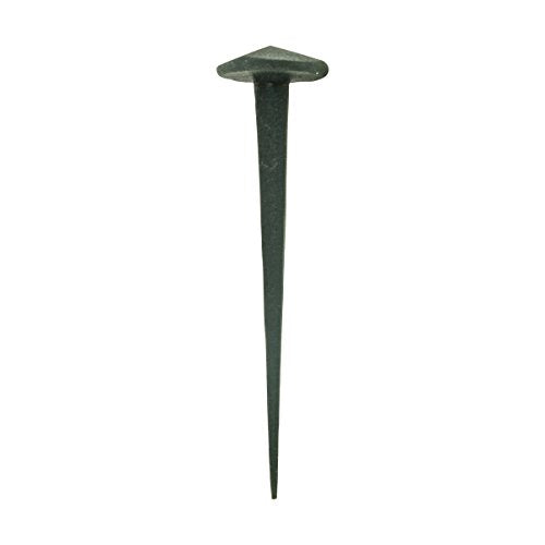 Renovators Supply Manufacturing Black Wrought Iron Clavos Nails 4 3/4 Long Large Decorative Clavos Black Powder Coated Home Farmhouse Nails for Wooden Barn Door, Gate, Window or Shutters Pack of 1