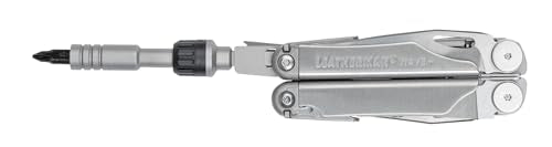 LEATHERMAN Ratchet Driver, Fits Flat Bits and Standard 1/4 Inch Hex Bits