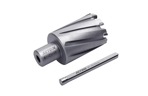 1-1/2'' Diameter x 1-3/8'' Depth of Cut Carbide Tipped TCT ANNULAR Cutter with 3/4'' Weldon Shank 1-1/2'' x 1-3/8''