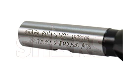 Shars 1" Indexable 60° Dovetail Cutter 404-1903 !]
