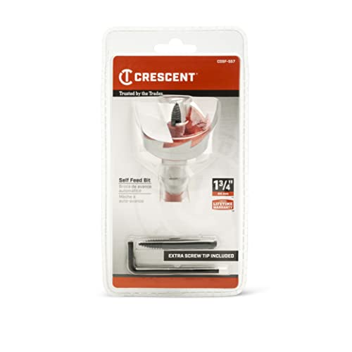 Crescent Self Feed Drill Bit | 5" x 1-1/2" | CDSF-553 1-3/4"