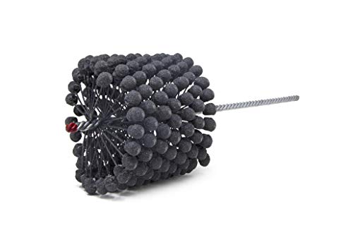 Brush Research GB41818 FLEX-HONE®, 4-1/8" (105mm) Diameter, 180 Grit, Silicon Carbide, For Mild Steel, Stainless Steel, Cast Iron and Softer Ferrous Materials 4.125" (105mm)