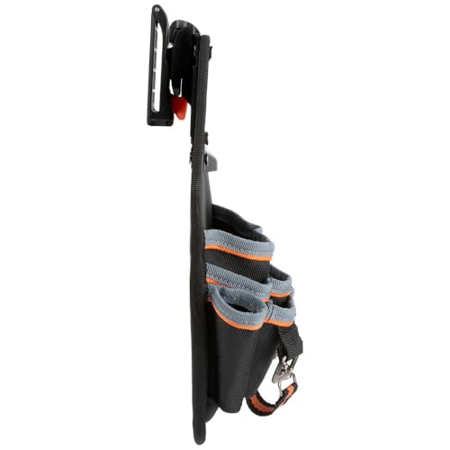 Klein Tools MODbox Tool Pouch, Electrician Bag, Quickly Attach and Release from Tool Belts and MODBox Rail System 8-Pocket 8-Pocket Pouch