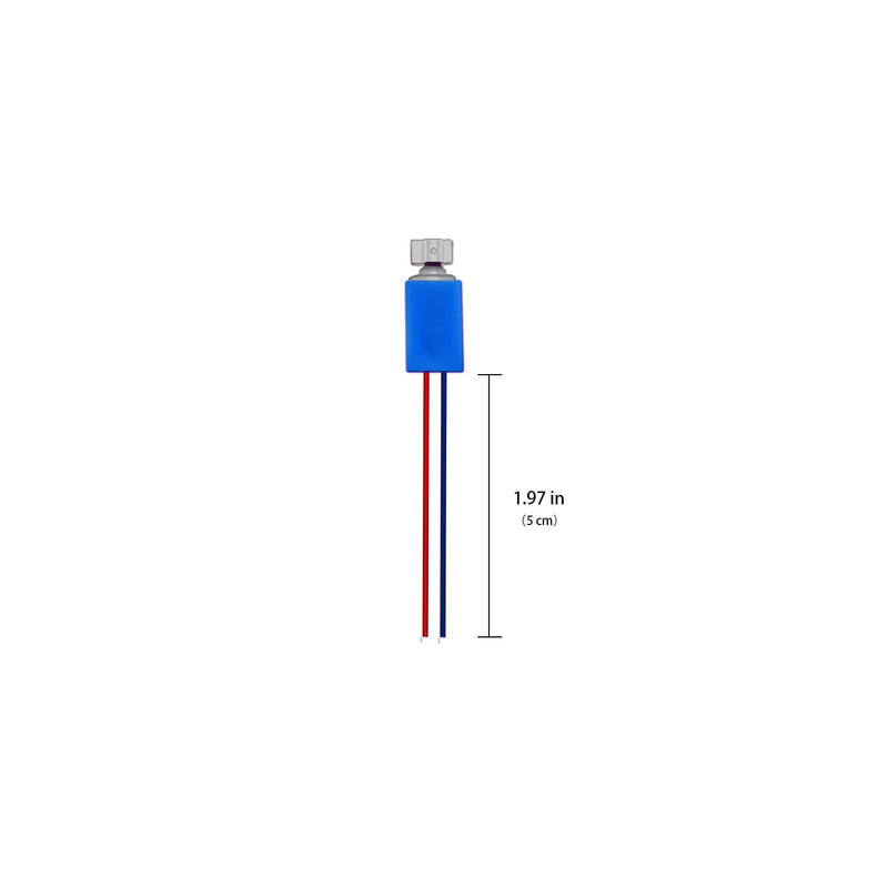 20 Pcs DC 3 V 3500 RPM Pager Cell Phone Micro Vibration Motor 4 mm x 8 mm