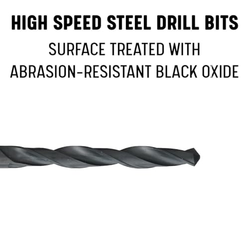 Drill America 7/8" 2MT High Speed Steel Undersized Shank Taper Shank Drill Bit, DWDTS Series 7/8"