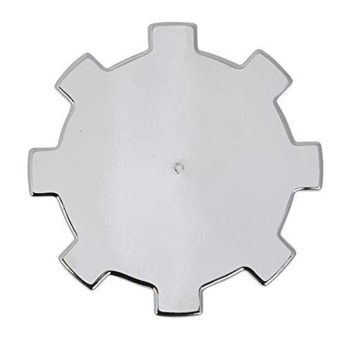 GG Grand General 10222SP 33 mm X 3-1/2 Inches Chrome Plastic Gear Push-On Nut Cover Push On