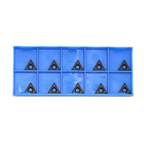TCMT21.51 / TCMT110204-PM of CNC Carbide Inserts for Semi-Finishing Metal Steel Turning Cutting Tools,10 PCS.