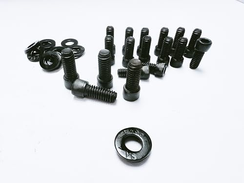 18PCS Stamped Steel Oil Pan Bolt to Block for SBC 265 305 327 350 400 V8