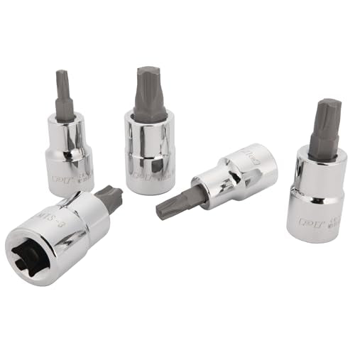 Performance Tool W13500 5-Piece 3/8 in. Drive Mortorq Bit Socket Set 5pc Mortorq Bit Socket Set