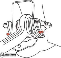 Kryptonite Alignment Cam Pin Set KR86325 Compatible with 1999-2023 Chevy/GMC Silverado/Sierra 1500/2500/3500