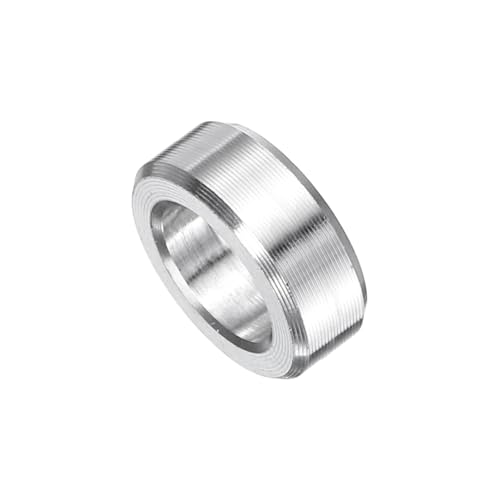 uxcell 50 Pcs Stainless Steel Spacer 5/16" Bore x 1/2" OD x 3/16" Length Screw Bushing Plain Finish Round Metal Spacer for 5/16" Screws Bolts and Rods 5/16" x 1/2" x 3/16"