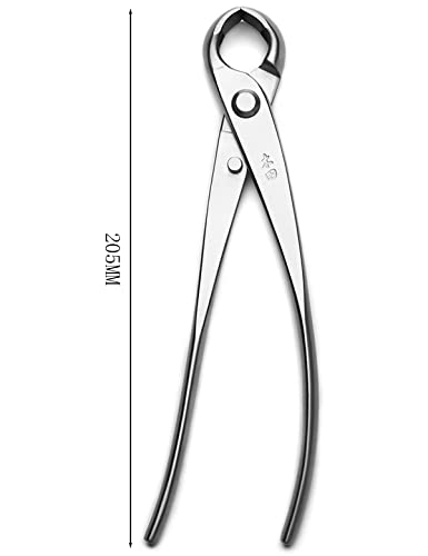 Bonsai Knob Cutter Round Edge Cutter Professional Grade Branch Cutter Alloy Steel Bonsai Tools Equip With Tool Bag (MT-KC-205) MT-KC-205