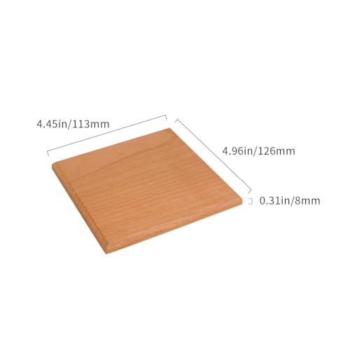 watchget Coffee Scale Wooden Pad Heatproof for TIMEMORE Basic