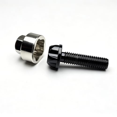 Black M6 Security Bolts, 40mm M6*40mm