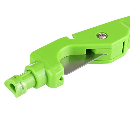 Raindrip 63500UB, 4-in-1 Cut N' Punch Tool, For Drip Irrigation Supply Tubing and Drip Systems, Multi-Functional Irrigation Accessory Tool, Green
