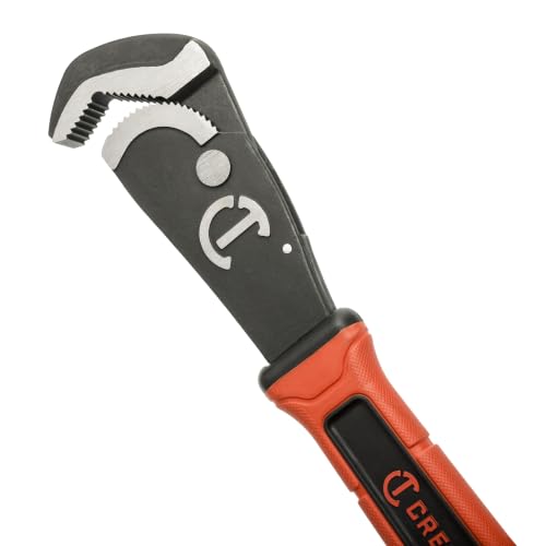 Crescent Pipe Wrench 12In Self Adjusting Dual Material