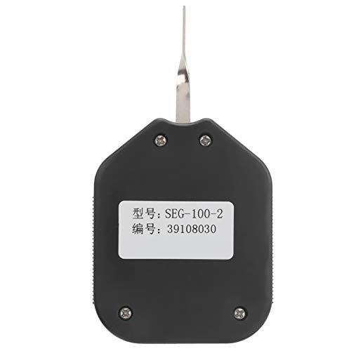  [AUSTRALIA] - Kadimendium SEG‑100‑2 Dial Tension Meter Tester Pocket Gram Force Meter Double Pointer 100g Tension Meter for Dial Measuring Instrument