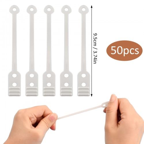 50 PCS Perm Rods, Rollers and Rubber Bands, Heatless Hair Curlers for Overnight Curls, DIY Styling and Salon Use