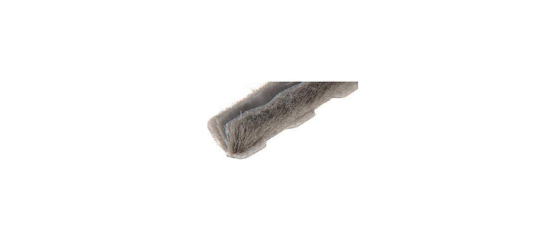 CRL Z78273C Zipper Pile Weatherstrip .270" Backing - .200" Pile Height - 100' Roll