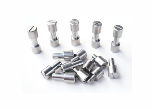 10 Sets Folding Knife Scales Corby Bolts Pivot Pin (Stainless Steel) Stainless steel