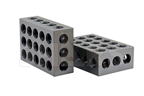 Shars 1 Pair 123 Economy Blocks (1"x2"x3") w/23 Holes 303-5500 P]