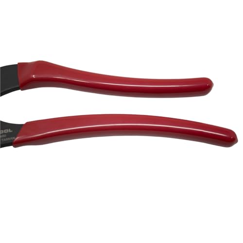 K Tool International 54050; 10" Long Cannon Plug Pliers, Non-Marring Nylon Jaw, 4 Adjustable Positions, Fits A-N Electrical Connectors 3/4" to 2-1/2" Ideal for Gripping Items without Damaging