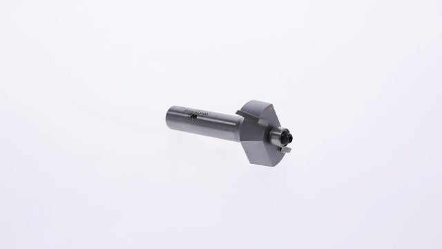 Whiteside 1954 Rabbet Router Bit: 1-3/8 Inch Large Diameter, 1/2 Inch Cutting Length, 1/2 Inch Shank, 1/2 Inch Cutting Depth, B2 Bearing