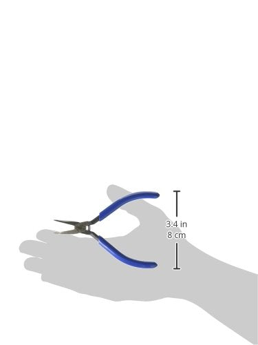 Klein Tools D320-41/2C Electronics Pliers, Needle Nose with Curved Chain-Nose, 5-Inch