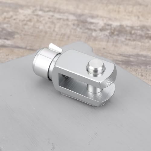 4Pcs 5/16UNF Quick Release Clevis with Spring Pin Air Cylinder Rod Clevis 42mm Length 4