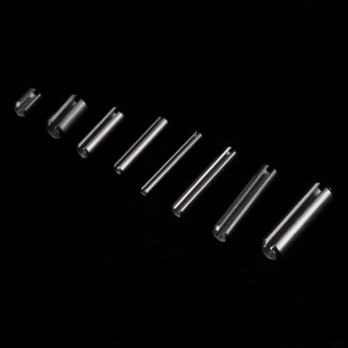280Pcs Spring Tension Pins Set M1.5-M8 - 304 Stainless Steel Cotter Pins for Mechanical Fastening, Industrial Hardware Repair & Maintenance