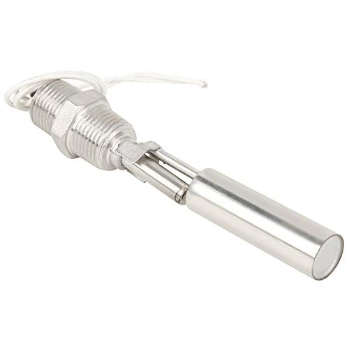 Liquid Water Level Sensor,DC0-110V Stainless Steel Liquid Water Level Sensor Switch 1/2Npt Male Thread Water Level Sensor for Water,Fuel, Water Towers