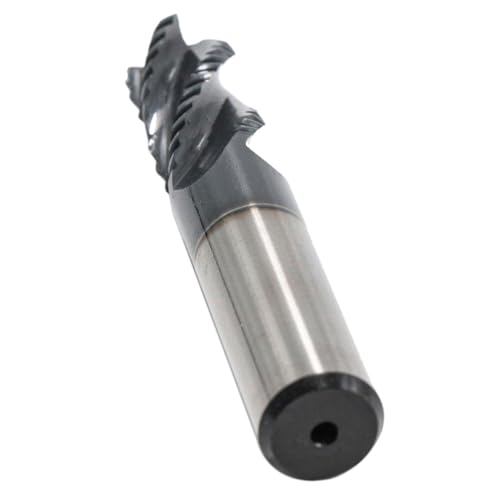 4 Flute M42 8% Cobalt HSS Roughing End Mill Set(2Pcs, 5/8"), AlTiN Coated 5/8 in 2