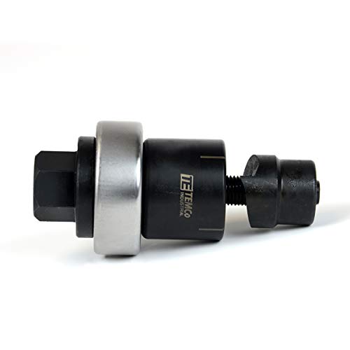  [AUSTRALIA] - TEMCo TH0391-1/2 Conduit Hole Size Knockout Punch Unit with Manual Draw Stud – (0.86" – Actual Hole Size) (Conduit Hole Size) 1/2" Knockout Punch