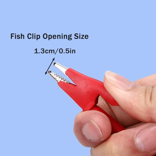 12AWG 4mm Banana Plug to Alligator Clip Test Lead Wire Cable 2PCS Alligator Clip-Banana Plug 12AWG 3.28Ft 2PCS