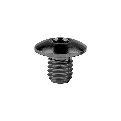 Titanium M5 Bolt Screws Accessory 4 Pack (Black) Black