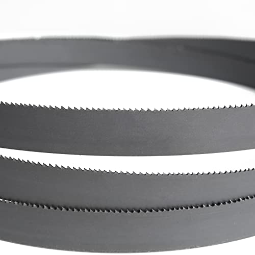 Imachinist S641214 64" Inch Long, 1/2" Inch Wide, 0.025" Thick, 14 TPI M42 Bi-Metal Bandsaw Blades for Soft Ferrous Metal (Pack of 2) 14TPI (Pack of 2)