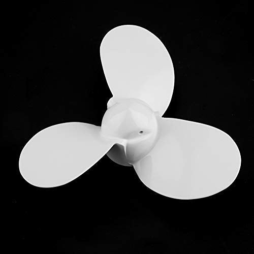 Motor Propeller, 7 1/4 5-A 3 Blades Aluminum Propeller Boat Outboard Motor for
