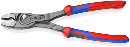 KNIPEX 82 02 250 TwinGrip Pliers with Comfort Grip Handles, 10-inch