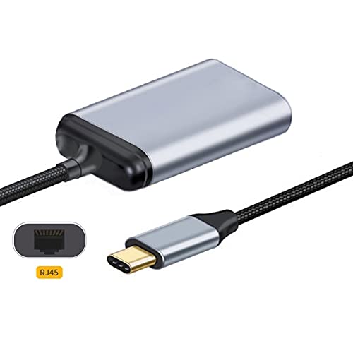 cablecc USB-C Type-C USB3.1 to 1000Mbps Gigabit Ethernet Network LAN Cable Adapter for Laptop LAN 1000Mbps