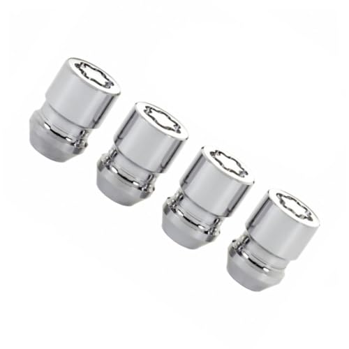 McGard Wheel Lock Nut Set for Honda Accord/Civic 1990-2020 | 4 Pack | Cone Seat | M12 x 1.5 | 19mm & 21mm Dual Hex | 1.28 in. Length | Chrome