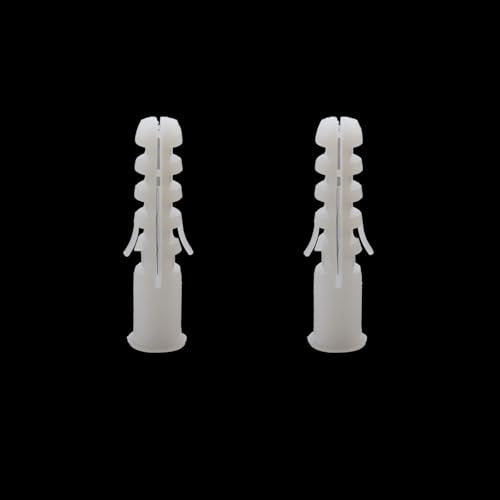 Xiaoyztan 250Pcs M10x50mm Plastic Drywall Anchors for Screws M10-50